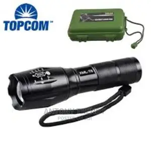 XML-T6 Aluminum Waterproof Zoomable LED Flashlight Torch Lig