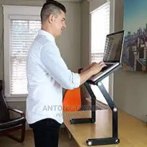 YUXO Foldable Laptop Desk Flexible PC Desk Bed