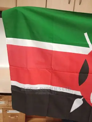 Medium Kenyan Flag 30X46 Inches