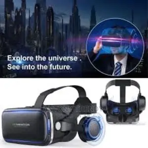 VR Shinecon Sc-G04e 3D VR Headset With Headphone Fov 100 Deg