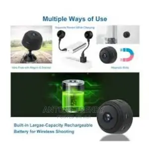 A9 Wifi 1080P Full HD Night Vision Wireless 5X IP Camera FRE