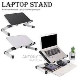 Ready StockFoldable Laptop Stand Desk Adjustable Folding