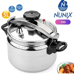 5litres Nunix Pressure Cooker.