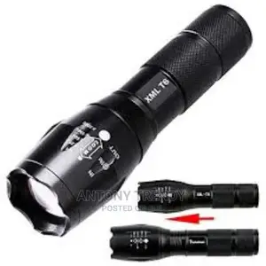 1 Pc Tough Reliable CREE XM-L XML T6 Zoomable LED Flashli