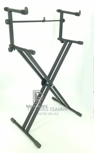 Heavy Duty, Double-Brace X" Keyboard Stand"
