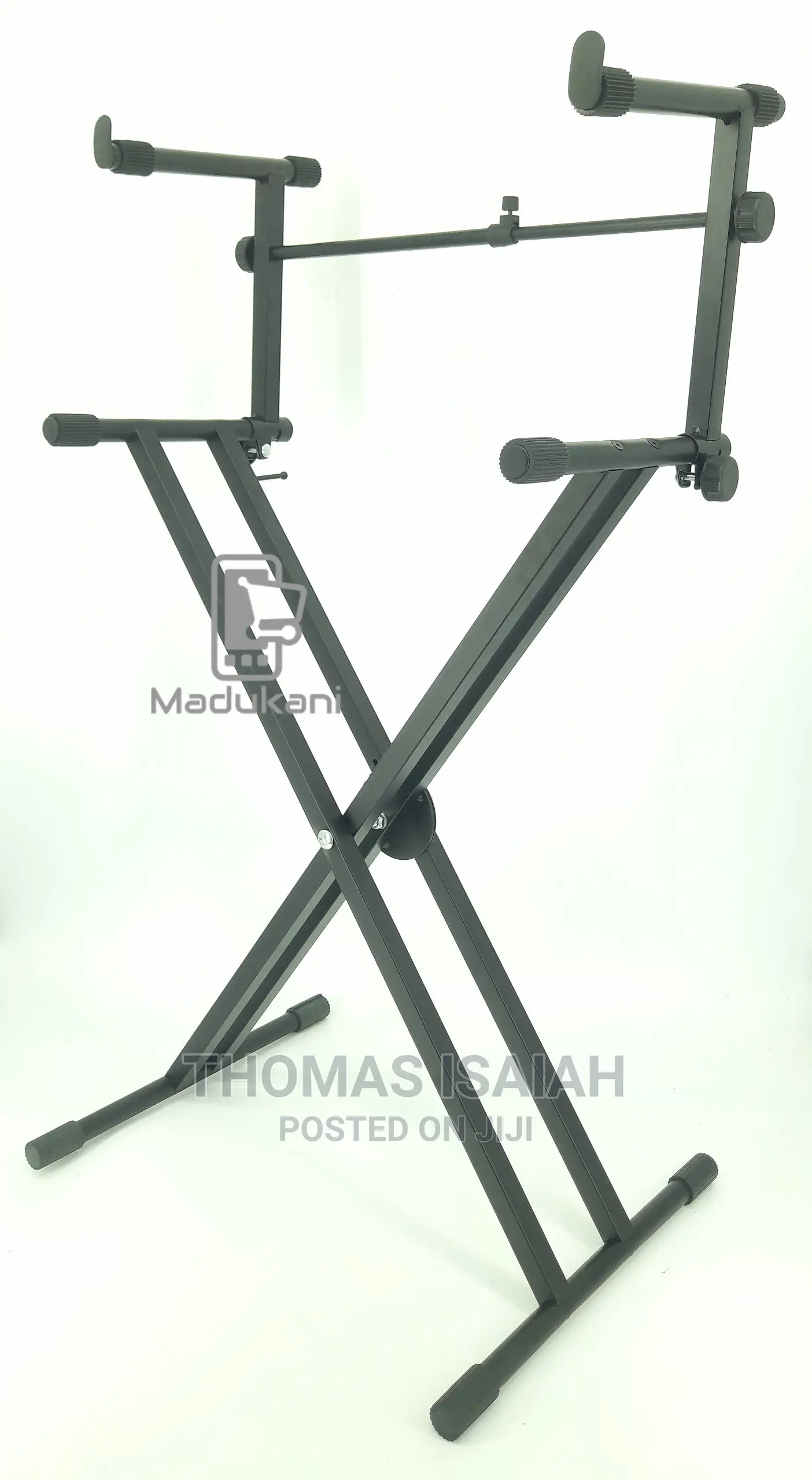 Heavy Duty, Double-Brace X" Keyboard Stand"