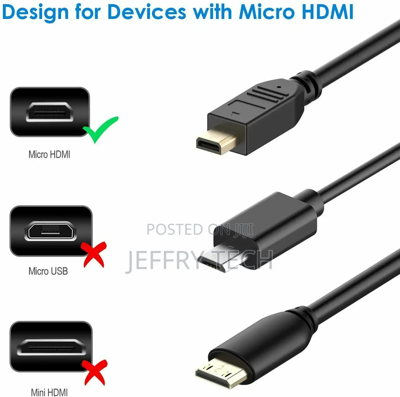 Digital Camera Micro HDMI Cable for Fujifilm X100F