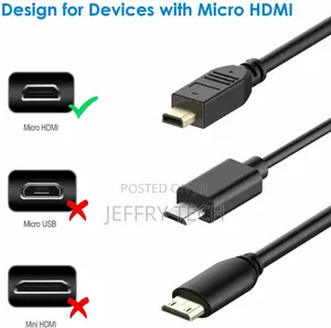 Digital Camera Micro HDMI Cable for Fujifilm X100F