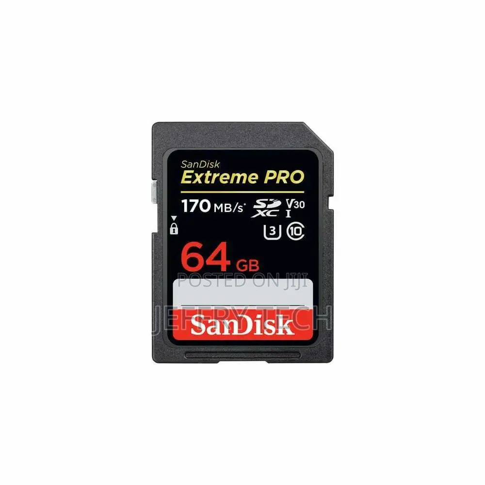 Sandisk 64GB Extreme PRO UHS-I SDXC Memory Card