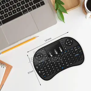 2.4ghz Wireless Backlit Mini Keyboard With Touchpad Mouse Co
