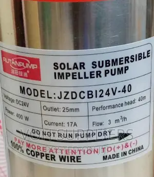 Deep Solar Water Pump