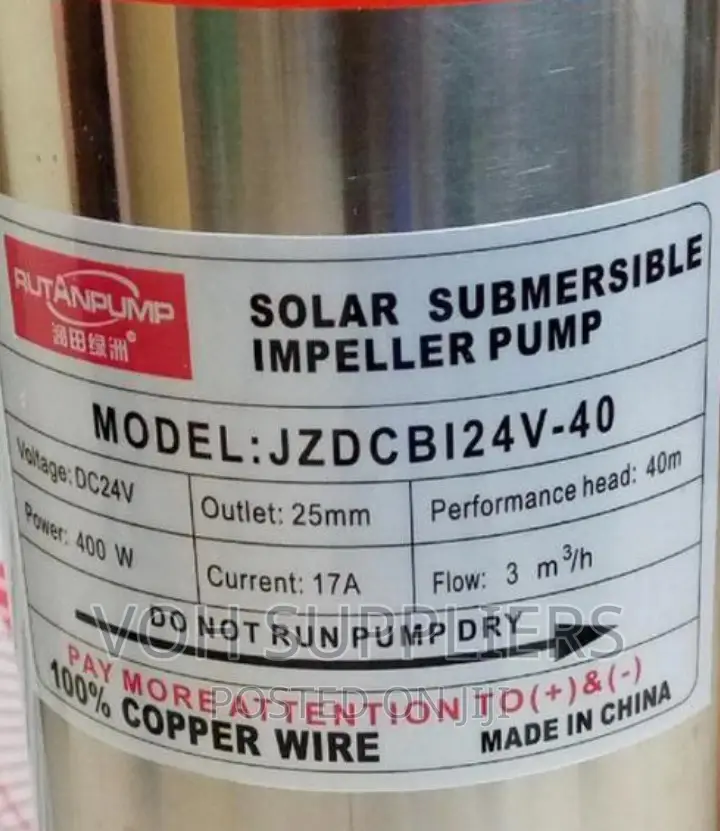 Deep Solar Water Pump
