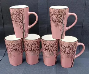 *500ml Ceramic Tree Mugs/6pcs