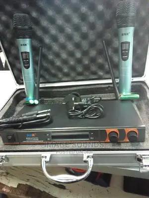Wireless Microphone With Aluminium Box