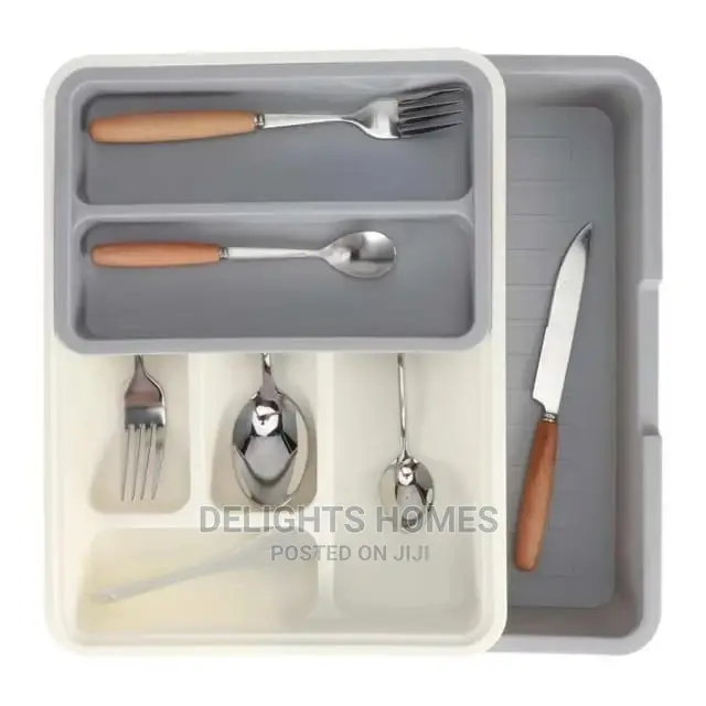 *Expandable Cutlery Organiser