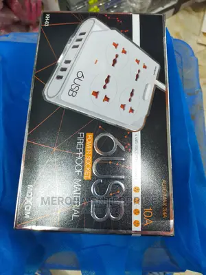 6 Usb Power Socket Fireproof