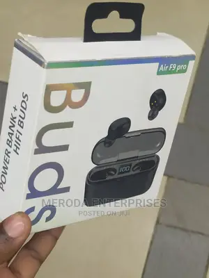 Buds F9 Pro Headphones With Power Bank