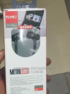 Punex Metal Stereo Earphones