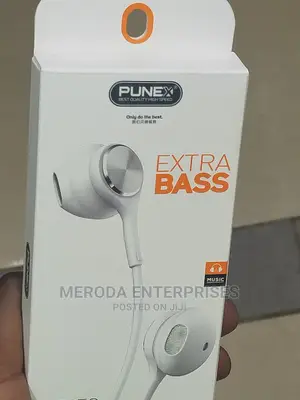 Punex High Quality Extra Bass Earphones