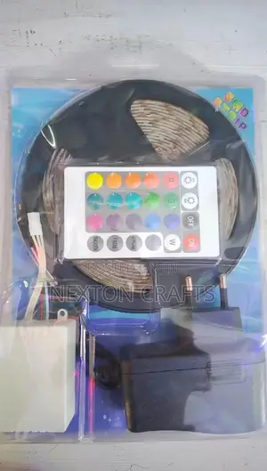 LED RGB Strip Light (5 Metre With IR Remote Controller)
