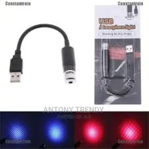 USB Star Light LED Projector Laser Light Car Interior Atmos