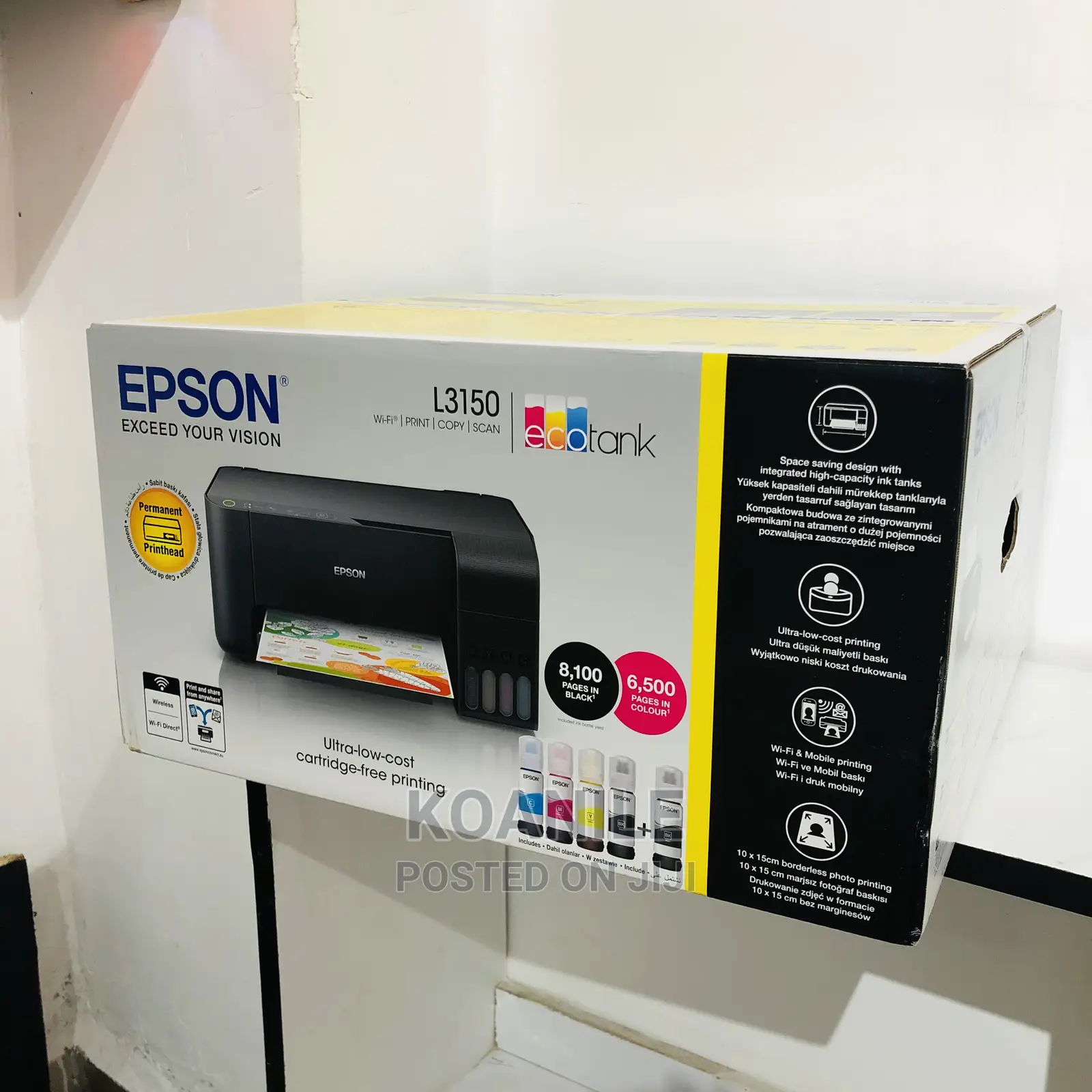 Epson L3150 Wifi Printer