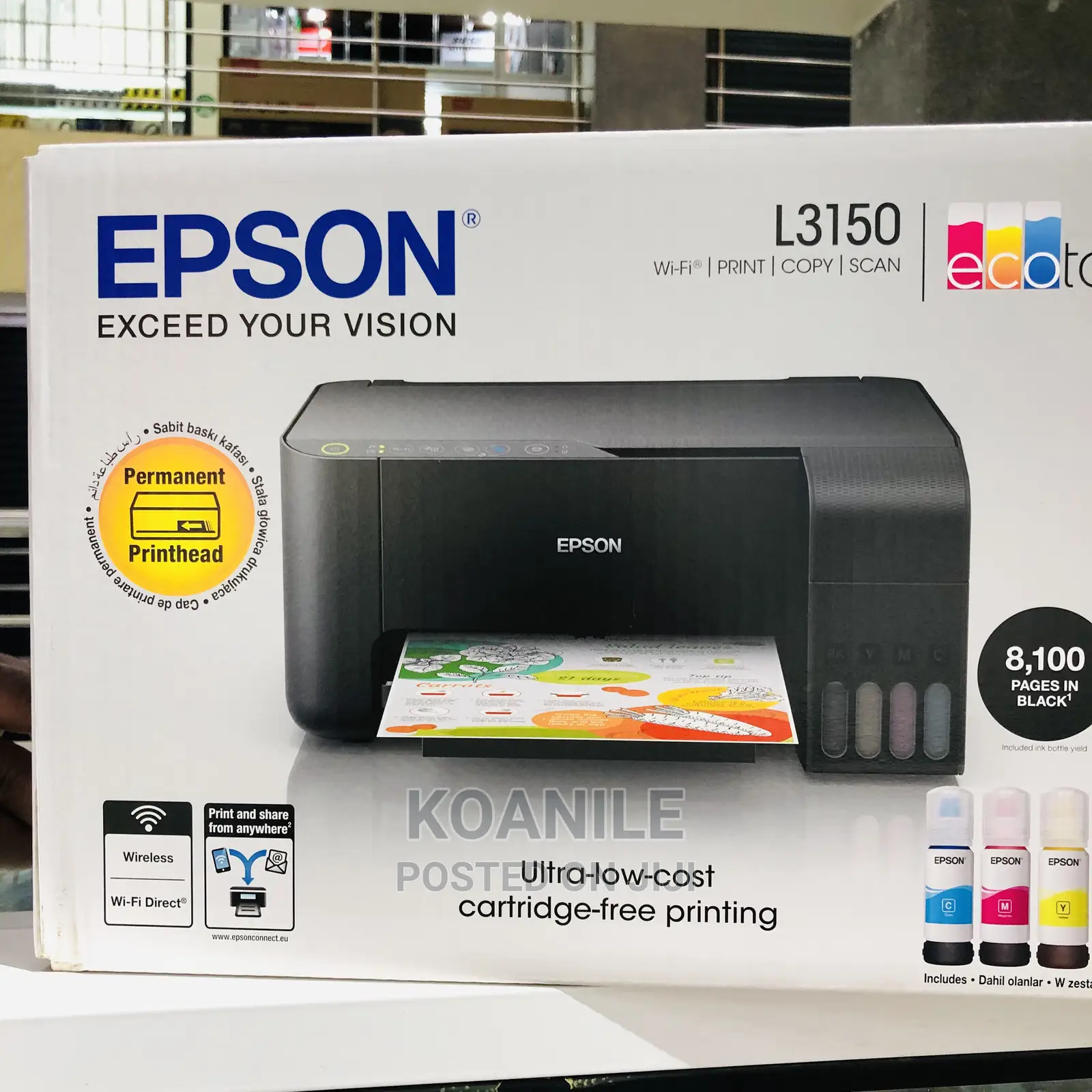 Epson L3150 Wifi Printer