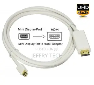 Mini Displayport to HDMI Adapter Cable 4K*2K Ultrahd Cord 1.
