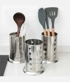 *Stainless Steel Spoon Holder