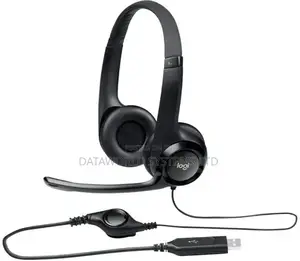 Logitech USB Headset H390 With Noise Cancelling Mic