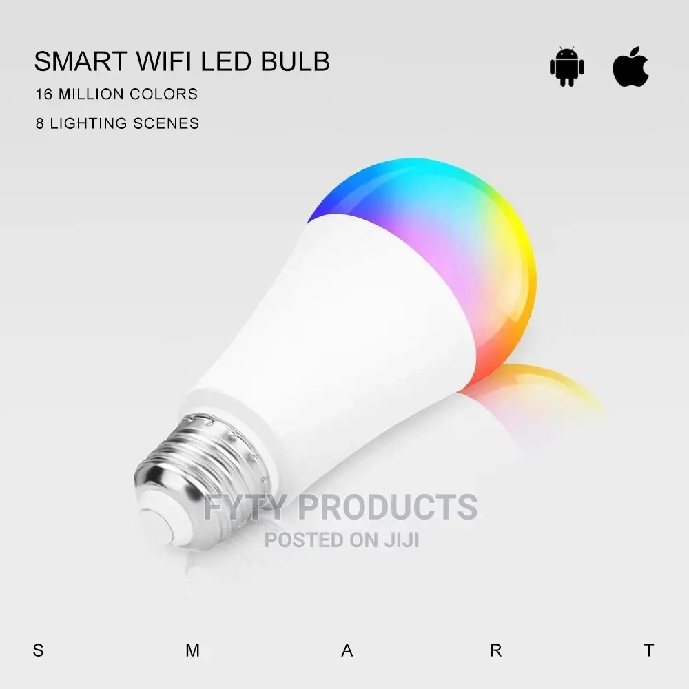 Tuya 9w B22 Led Smart Light App Controlled Bulb