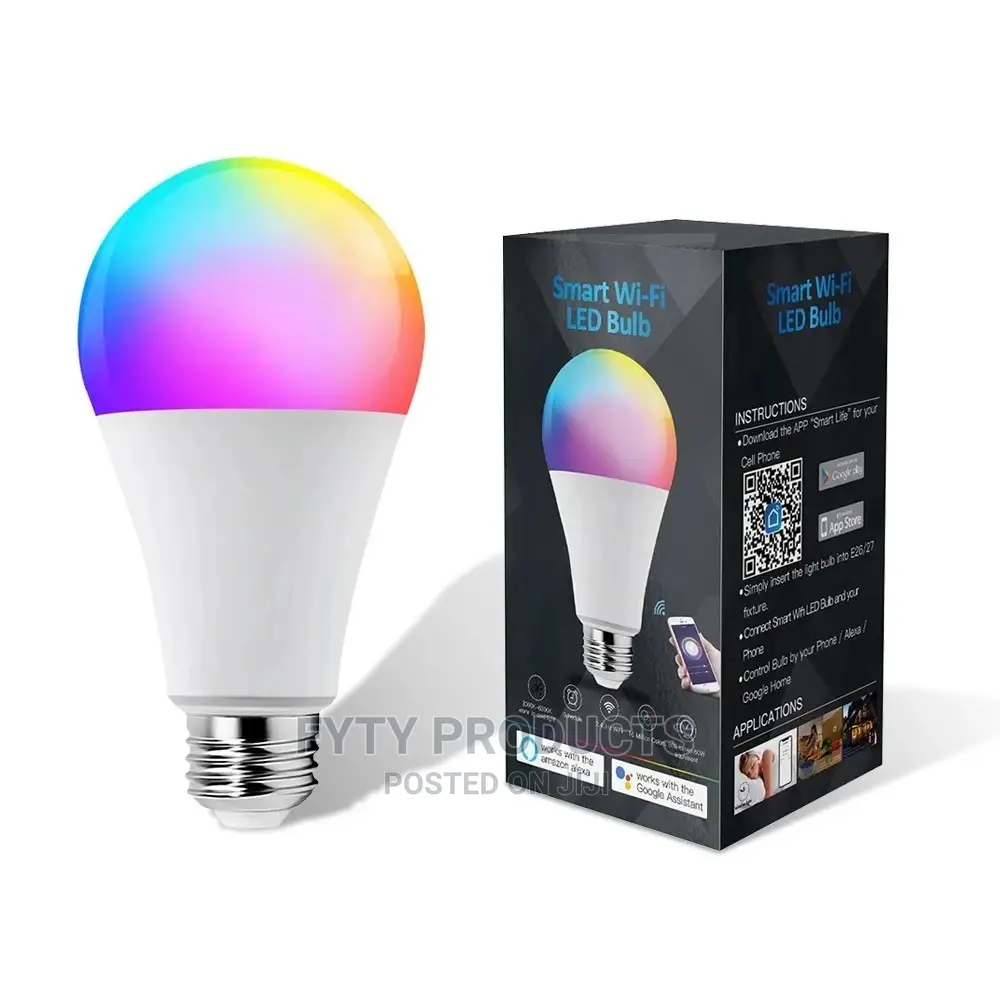 Tuya 9w B22 Led Smart Light App Controlled Bulb