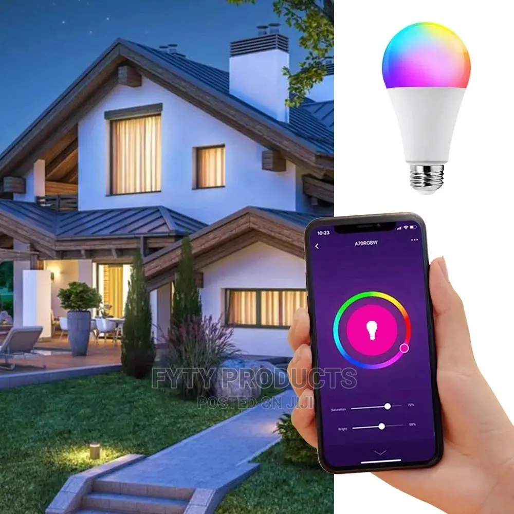 Tuya 9w B22 Led Smart Light App Controlled Bulb