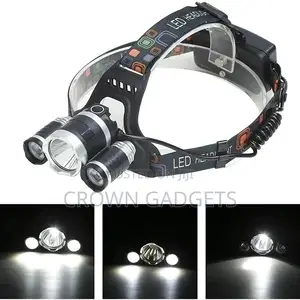 T6 Head Lamp Rechargeable 18650 Headlamp Head Torch