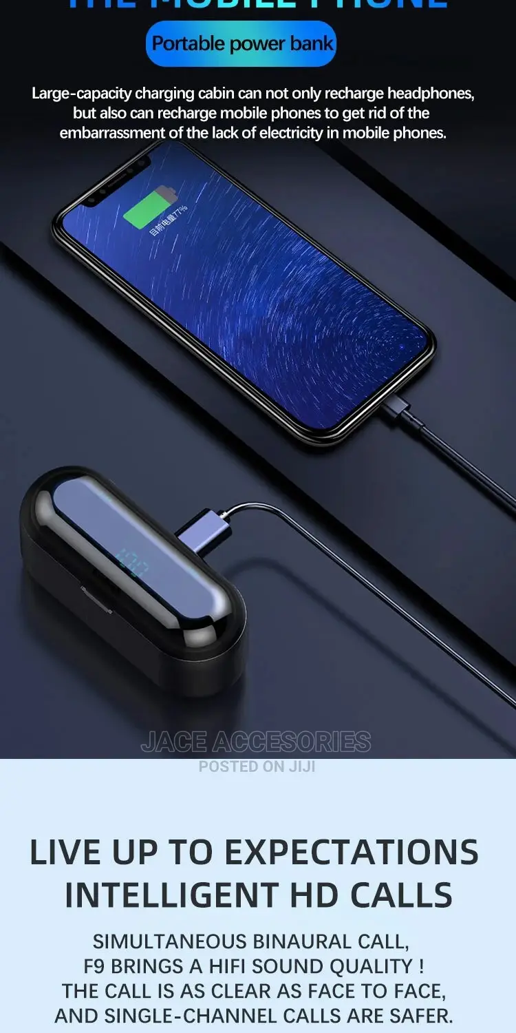 Original F9 Tws Earbuds