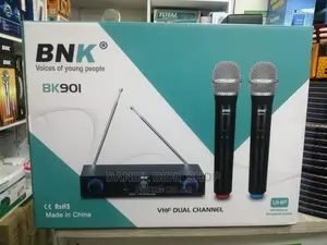 BNK BK901 VHF Dual Wireless Microphone