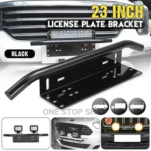 23" Front Bumoer Number Plate Holder,Free Delivery Cbd