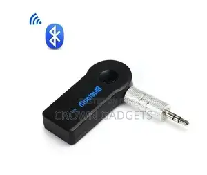 1 Bluetooth Adapter Wireless Auxiliary (Aux) Cord for Cars