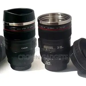 Creative Camera Lens Vacuum Thermos Large 400ml