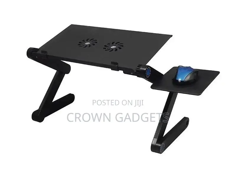 Black T8 Table for Laptop Stand for Bed