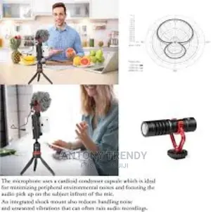 Boya by-Mm1 Mic Microphone Fr Smart Cell Phone Periscope