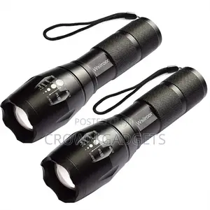 LED Tactical Flashlight XML-T6 Portable Handheld Flashlight