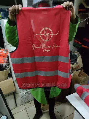 Red Reflective Vests And Jackets