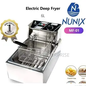 New Model MF-01 Nunix Electric Deep Fryer 6L