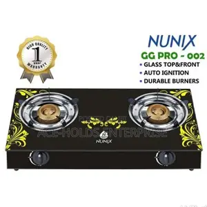 Ngas Stove Glass 2 Burner GS