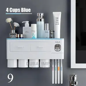 4 Cups Toothbrush Holder