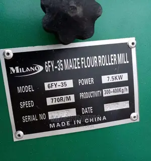 Maize Flour Roller Mill