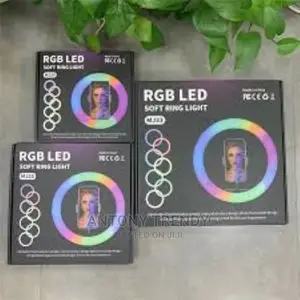 13 Inch 33 Cm 16 Colour Led RGB Ring Light With Tripod Stand