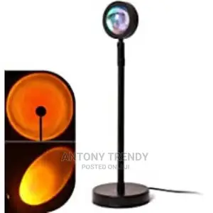 Night Light Sunset Projection Lamp, Robot Sunset Lamp, Rainb