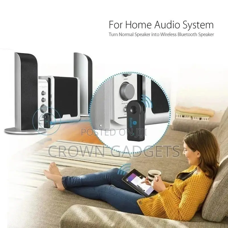 Wireless Bluetooth Adapter 3.5mm Audio Aux High Tech